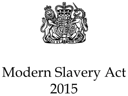 Modern Slavery Act 2015 logo