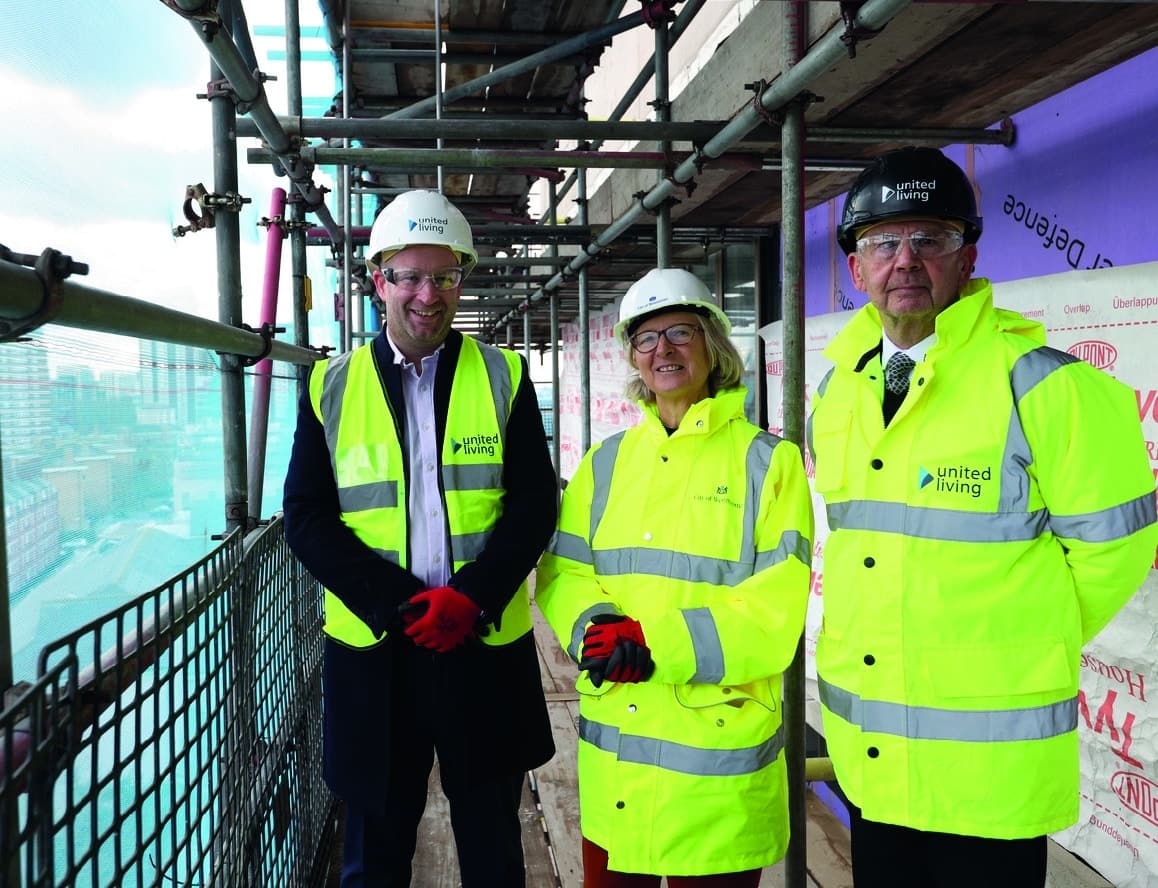 Lisson Arches development reaches key milestone 'topping out' ceremony